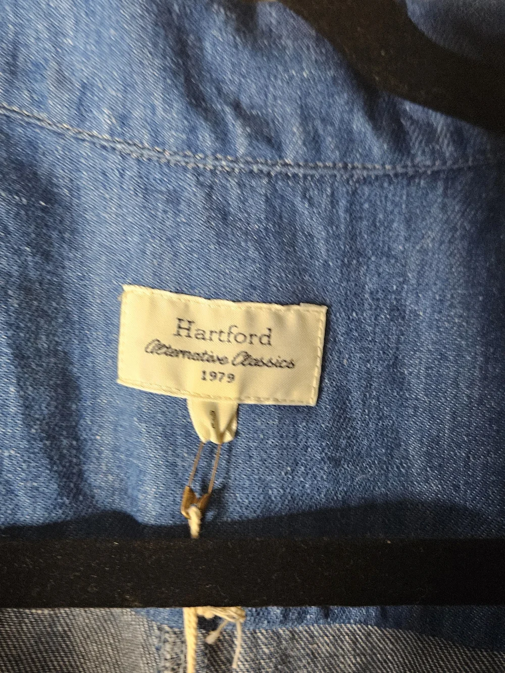 Hartford Men's Blue Jeans - . Coveralls Ptp 20.5